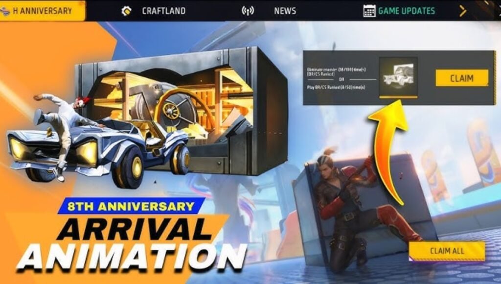 2025 Free Fire: The Golden Shine Returns, Golden Heist Arrival Animation is Here 2 Free Fire