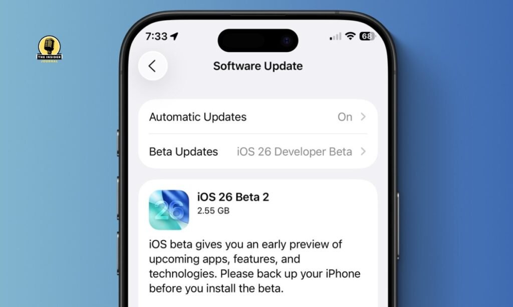 iOS 26 Beta 2 Brings Much-Needed Improvements to Control Center, Safari & Camera 5 iPhone is running iOS 26 Beta 2 showing updated Control Center and Safari interface – iOS 26 feature image