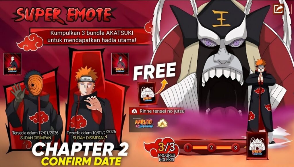 Free Fire x Naruto Chapter 2: Fight Like a Shinobi, Win Like a Warrior 3 Free Fire