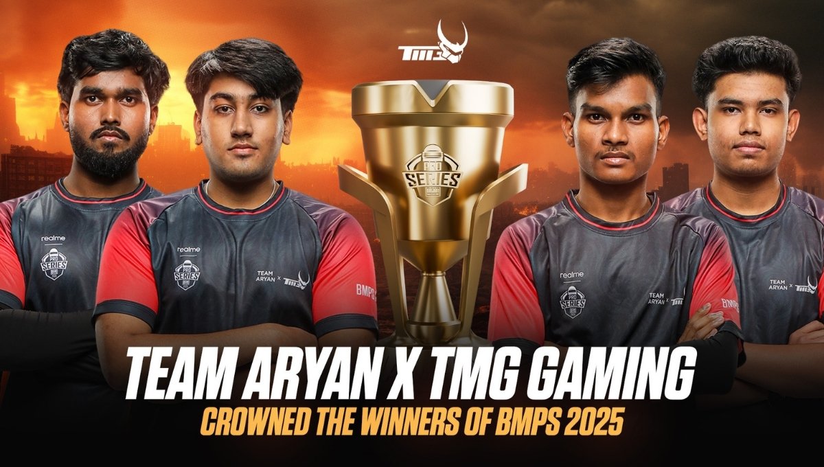 BMPS 2025: Aryan x TMG Gaming Creates History, Wins ₹1.25 Cr, EWC 2025 Spot 1 BMPS 2025