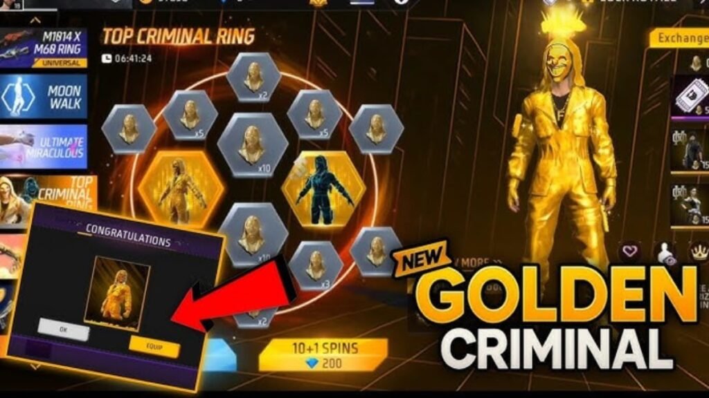 Free Fire Criminal Bundle 1 Spin Trick 2025: Can One Spin Unlock the Legendary Outfit 3 Free Fire
