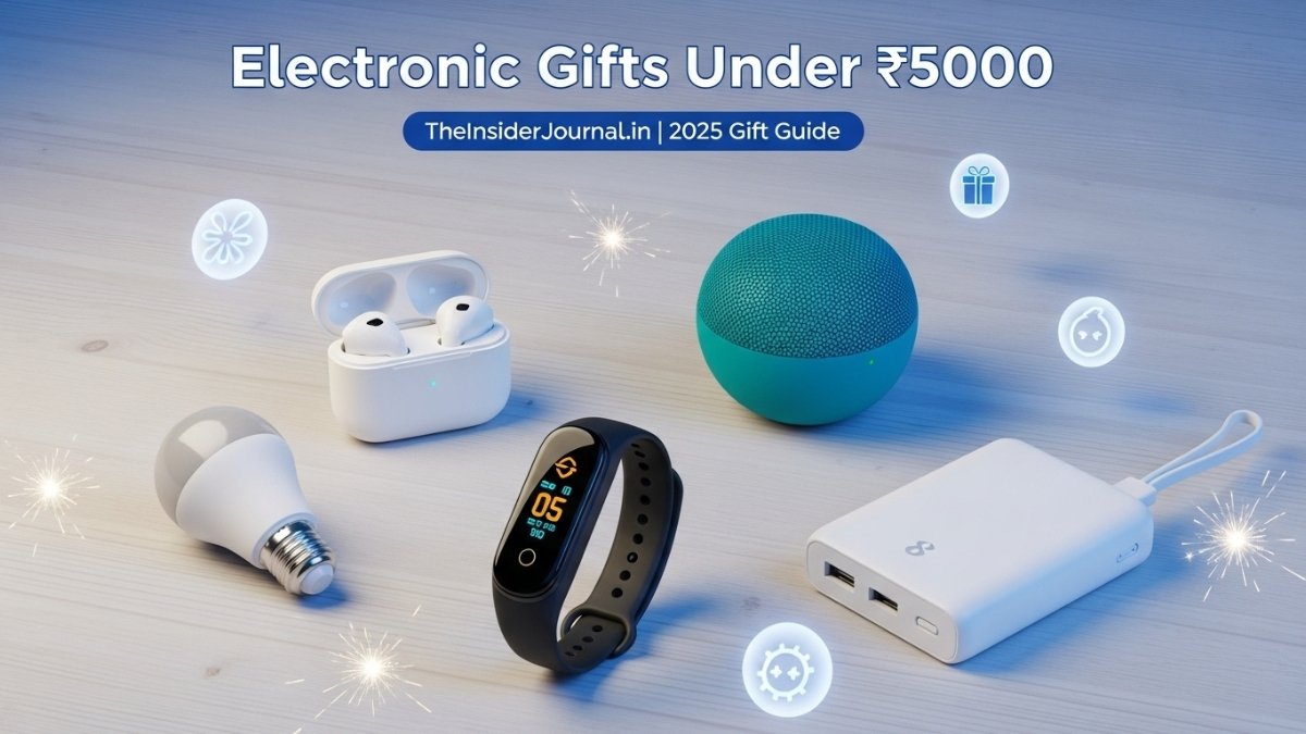 Budget-friendly electronic gift items under 5000 in India