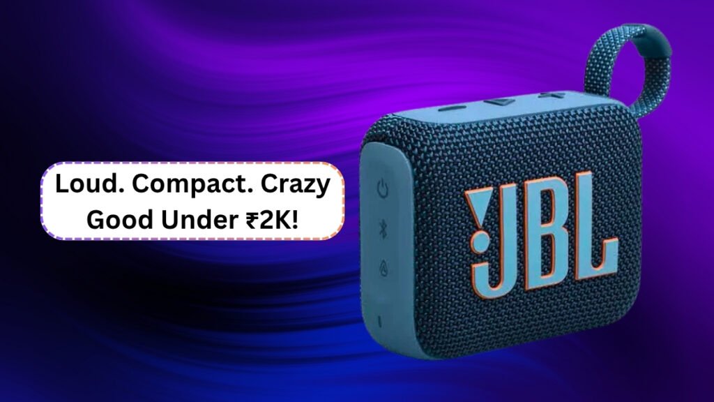 Broke but Want to Impress? These Electronic Gifts Under 5000 Are Genius 7 Portable Bluetooth Speaker – Loudest Electronic gifts Under ₹5000
