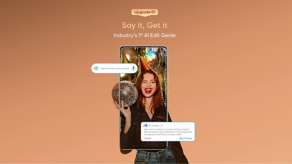 Realme 15 Pro Launch Confirmed: Impressive AI Camera & Big Battery 5 Rear view of Realme 15 Pro showing dual 50MP camera rings and AI camera branding