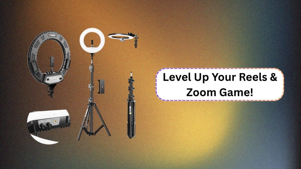 Broke but Want to Impress? These Electronic Gifts Under 5000 Are Genius 9 Best electronic gifts under 5000 – Ring light setup for creators