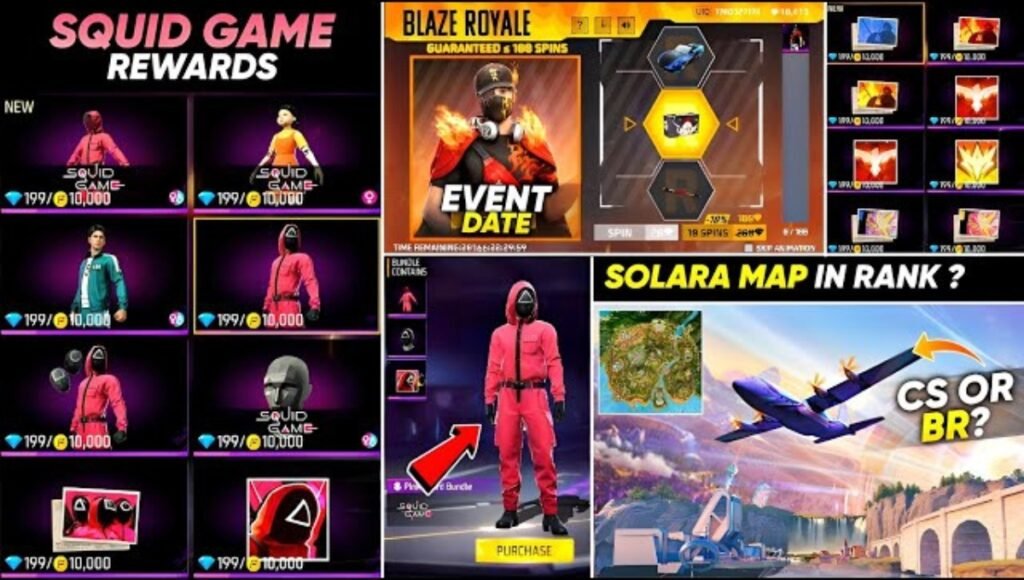 2025 Free Fire MAX x Squid Game: Enter the Ring, Claim Your Glory 2 Free Fire MAX