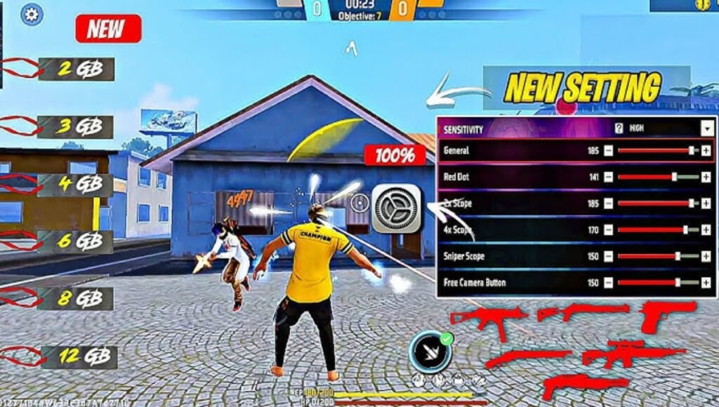 2025 Free Fire MAX Pro Tips: Secret Sensitivity Settings for Insane Headshots 3 Free Fire MAX
