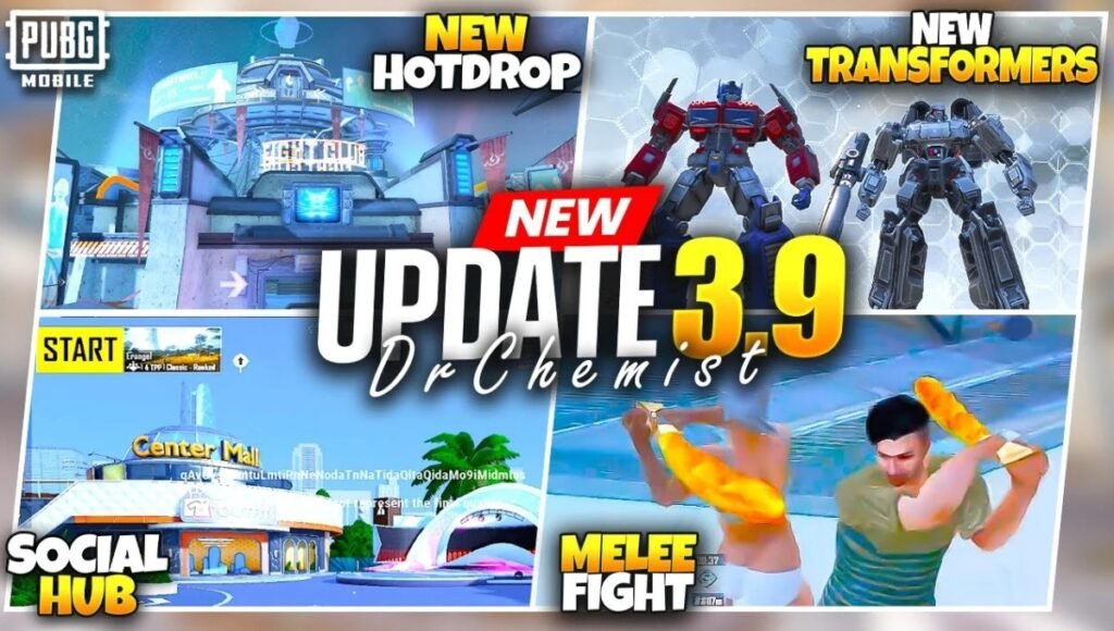 BGMI 3.9 Update: Enter the Transformers Universe with Explosive New Maps 3 BGMI