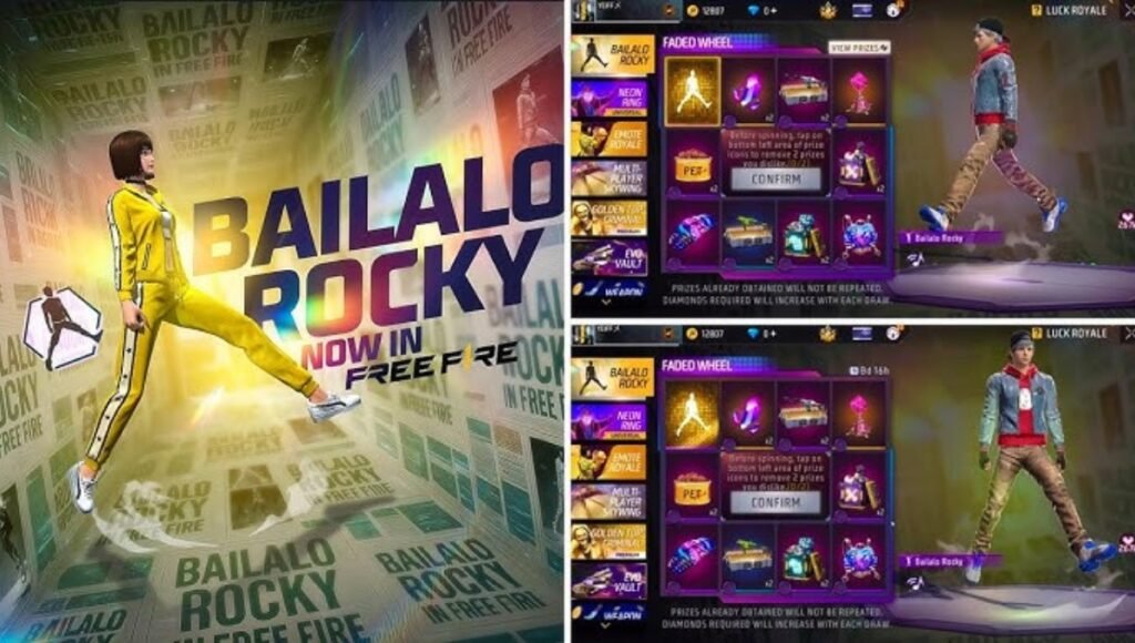 2025 Free Fire's Bailalo Rocky Emote: The Hottest Dance Move Right Now 3 Free Fire