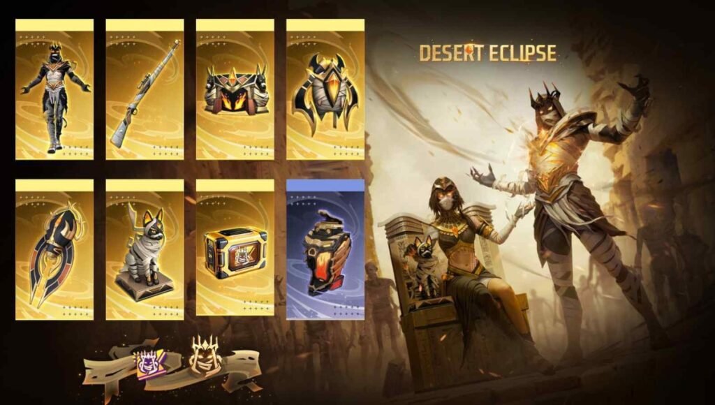 Free Fire September 2025 Booyah Pass: Desert Eclipse Theme Unleashes Epic Rewards 2 Free Fire