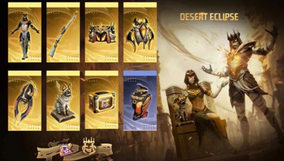 Free Fire Season 33: Desert Eclipse Unleashes Action in the Mystical World of Egypt 1 Free Fire