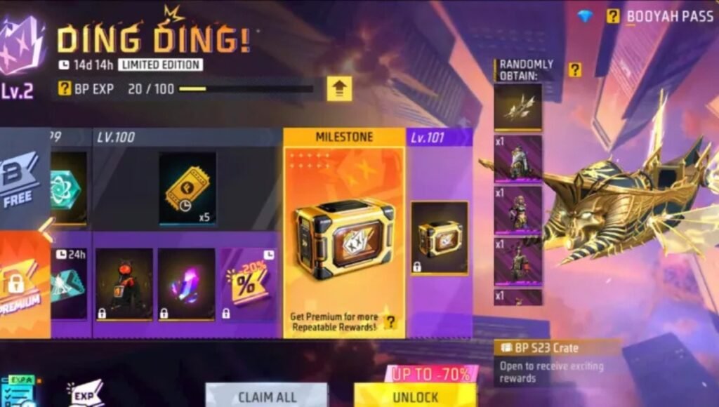 Free Fire Season 33: Desert Eclipse Unleashes Action in the Mystical World of Egypt 2 Free Fire