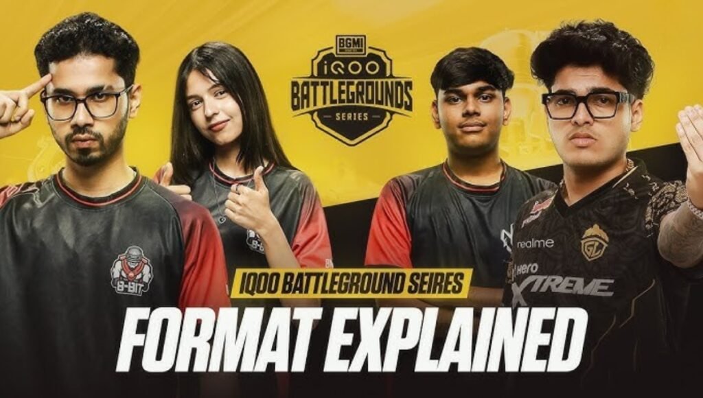 iQOO BGMI Battlegrounds Series 2025, Every Match is War, Every Win is Glory 2 BGMI
