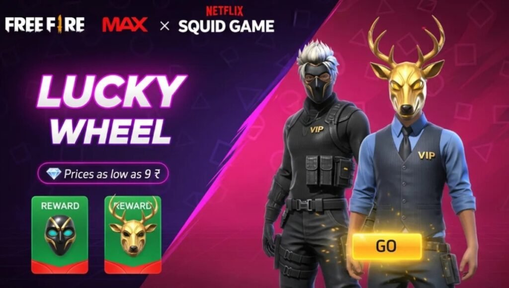 Free Fire x Squid Game, Mask Up and Win Big for Just 9 Diamonds 3 Free Fire