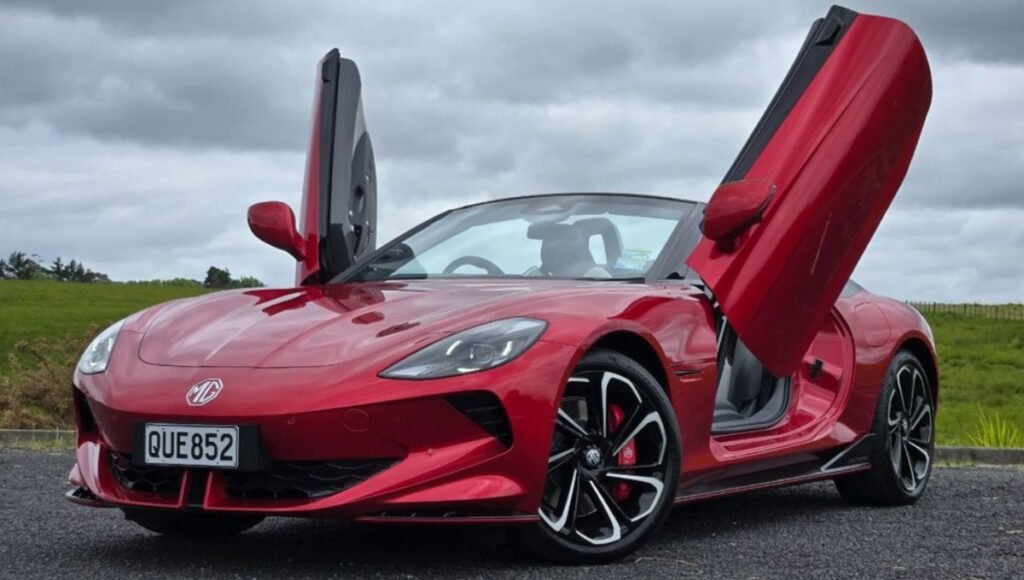 MG Cyberster EV: Where Bold Design Meets Pure Electric Rush 3 MG Cyberster EV