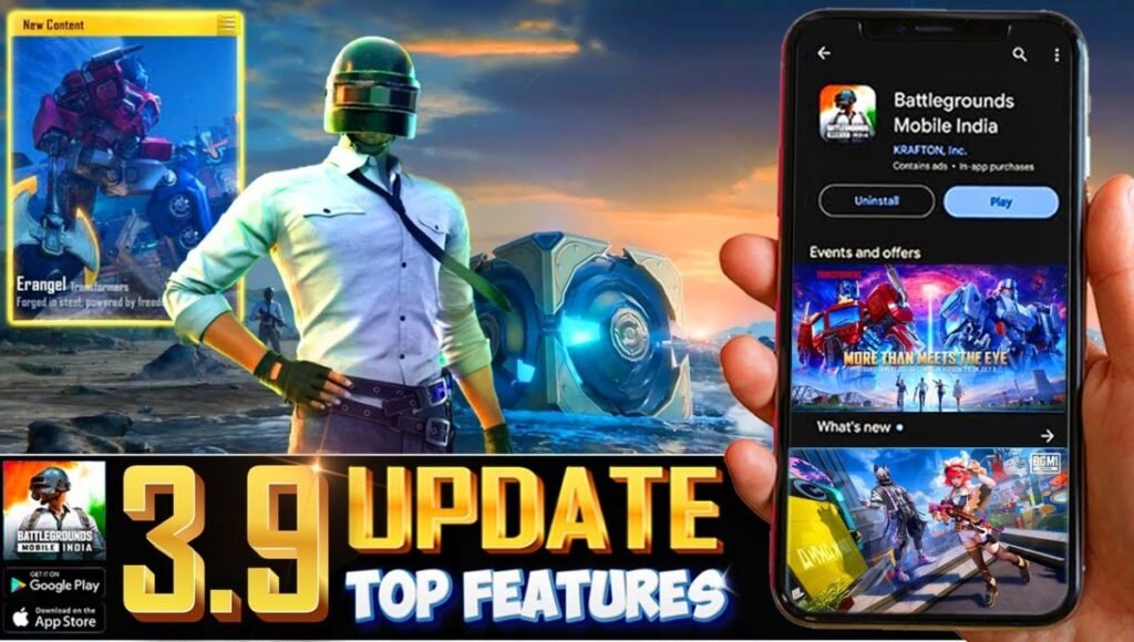 BGMI 3.9 Update: When Battleground Meets Future Tech 3 BGMI
