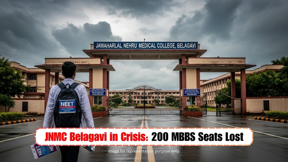 Jawaharlal Nehru Medical College (JNMC) Belagavi entrance after MBBS seat cancellation