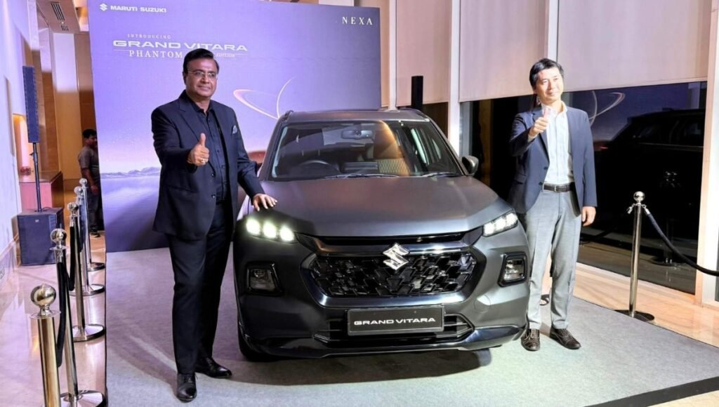 Maruti Grand Vitara Phantom Black Edition 2025: A Bold New Avatar of Style and Power 3 Maruti Grand Vitara Phantom Black Edition