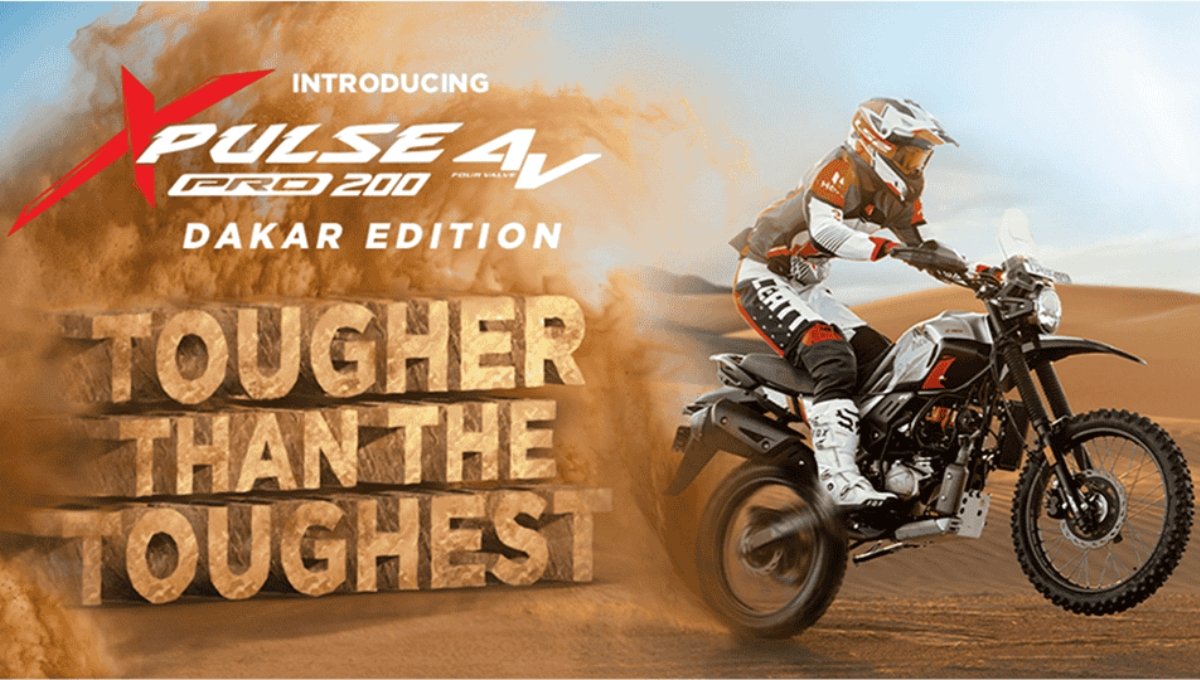 Hero Xpulse 200 4V Pro Dakar Edition: A New Blend of Adventure and Power 1 Hero Xpulse 200 4V Pro Dakar Edition