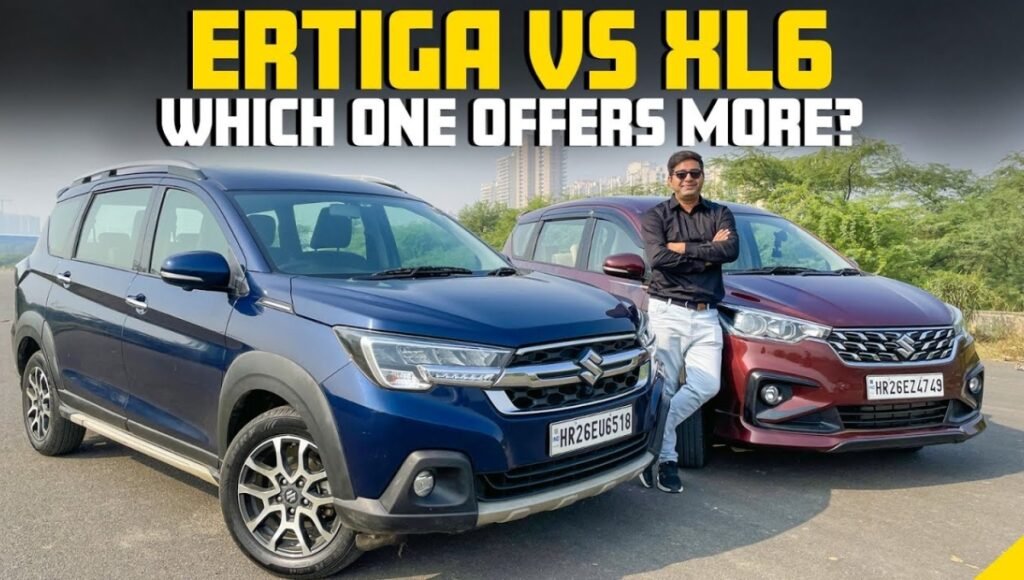 Maruti Ertiga and Maruti XL6
