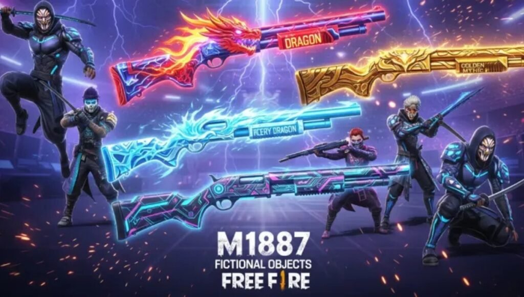 Free Fire M1887 Names: A Stylish Treasure for Shotgun Lovers 2 Free Fire