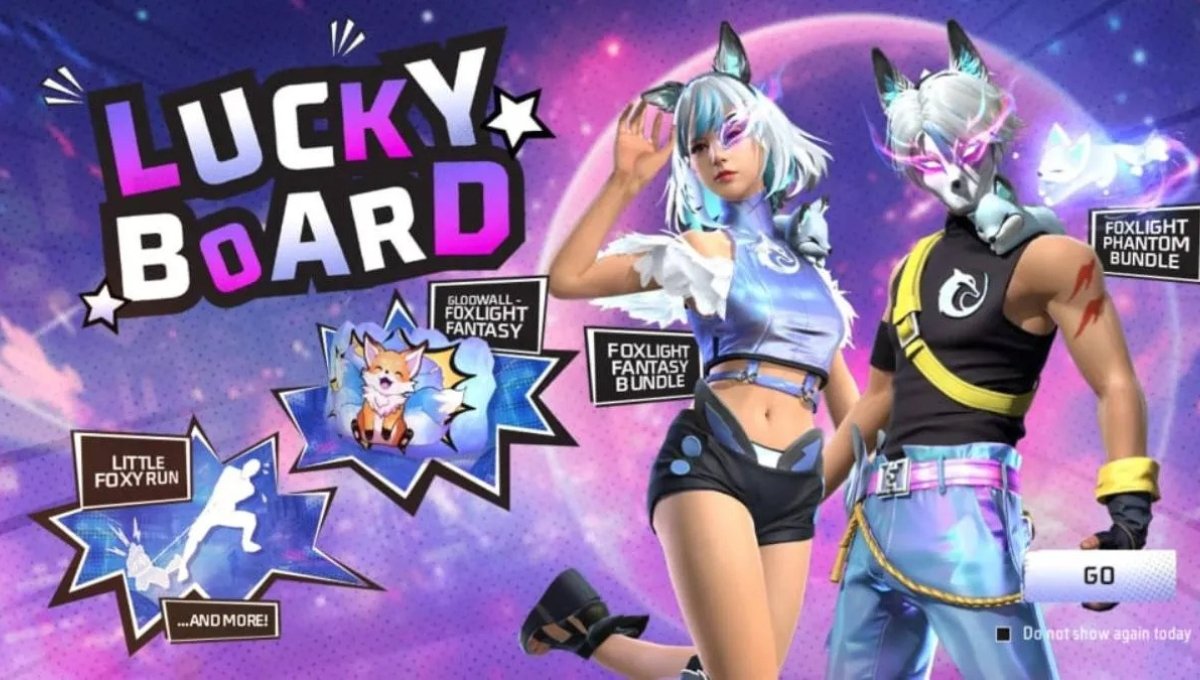Free Fire Lucky Board 2025: Spin with Fewer Diamonds and Unlock Rare Bundles, Skins, Rewards 1 Free Fire Lucky Board