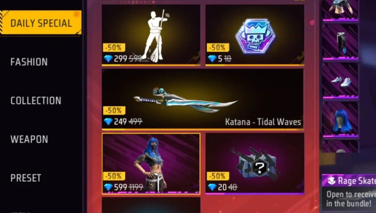 Free Fire Max Bundle