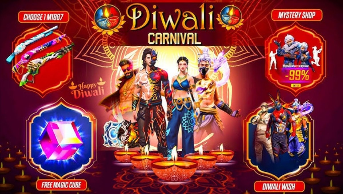 Free Fire Diwali Event Countdown: How to Grab All Limited-Time Items! 2 Free Fire Diwali Event
