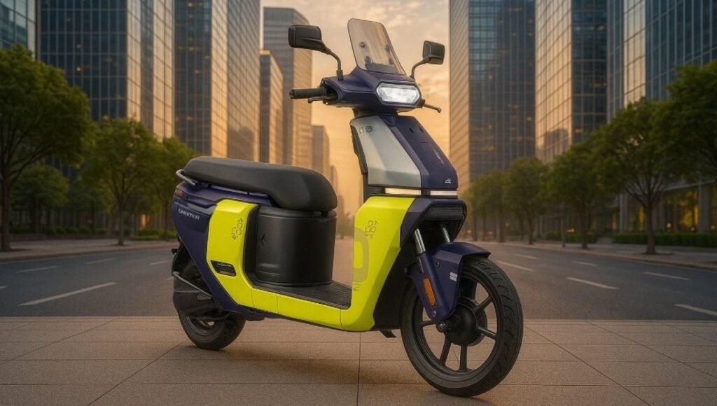 TVS Orbiter Launched in India: Futuristic E-Scooter with 158km Range, Smart Features 3 TVS Orbiter Launched