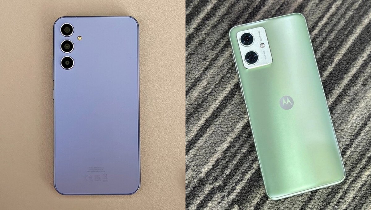 Samsung Galaxy M34 5G and Motorola G64