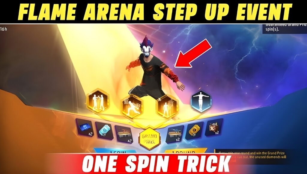 Step-Up Emote Event: New Free Fire Update Brings Epic Emotes, Skins and Surprising Rewards 3 Step-Up Emote Event
