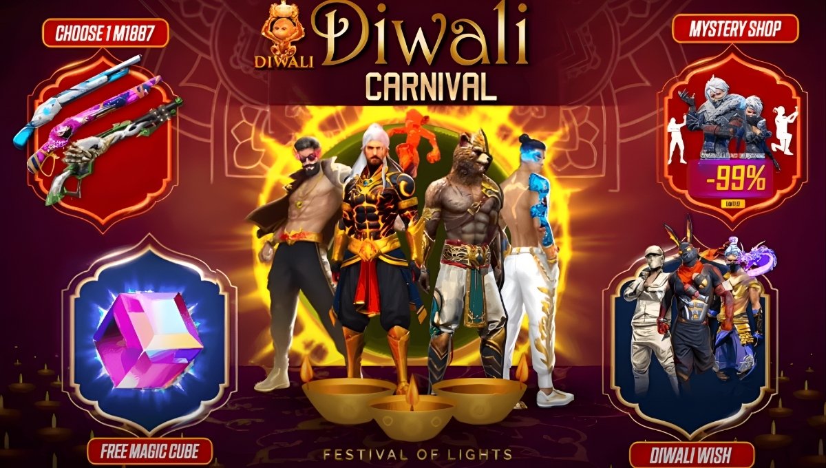Free Fire Diwali Rewards 2025