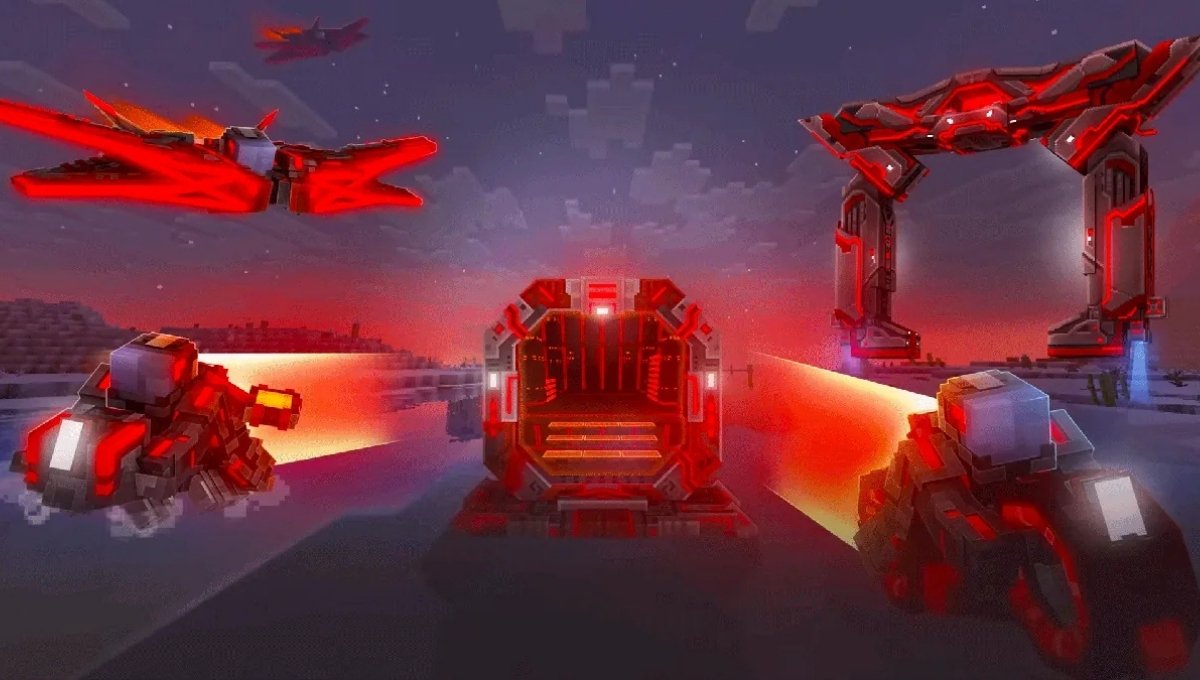 Minecraft TRON trailer