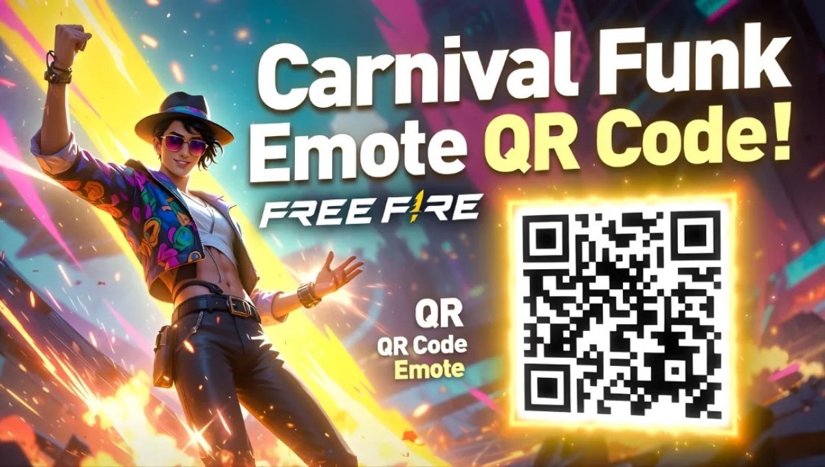 Free Fire Carnival Funk Emote QR Code