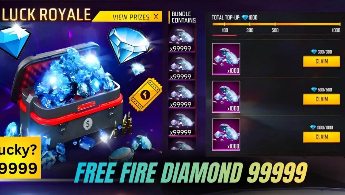 Diamond FF Free Fire 99999 UID