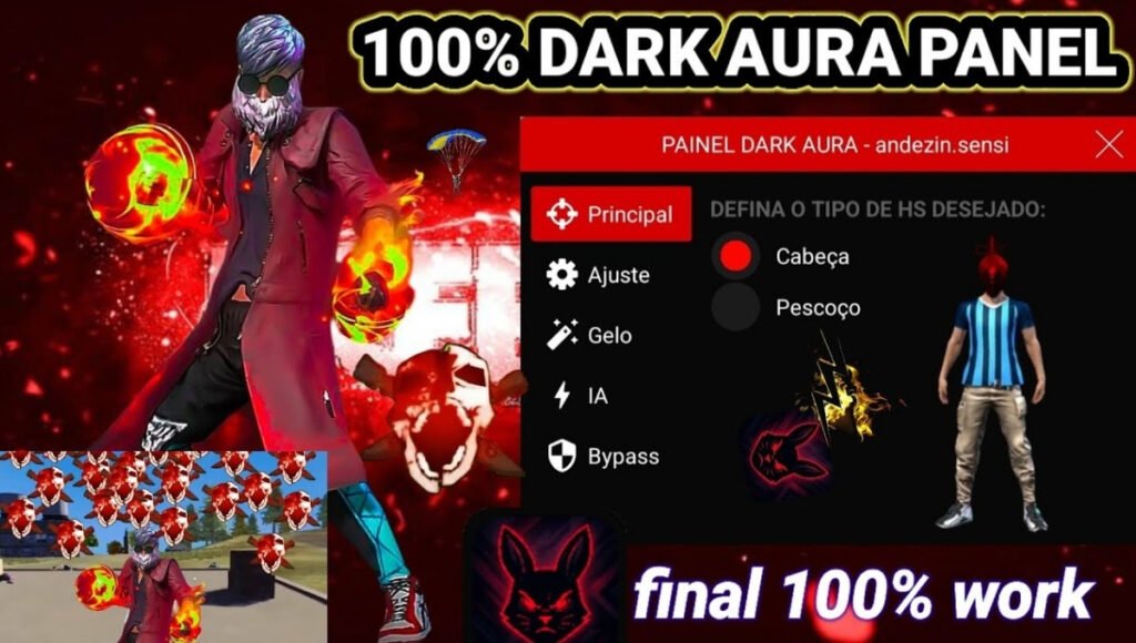 Dark Aura Panel Free Fire Max
