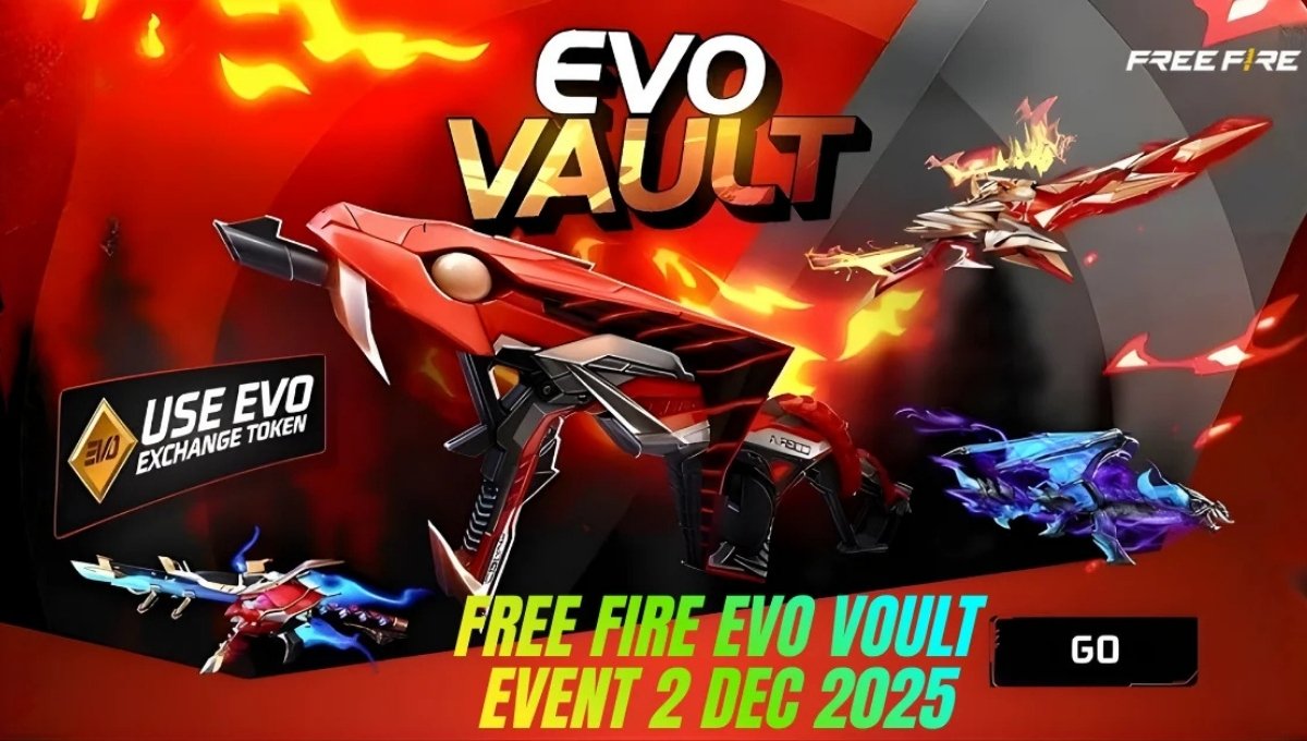 Free Fire Evo Vault Event 2 Dec 2025