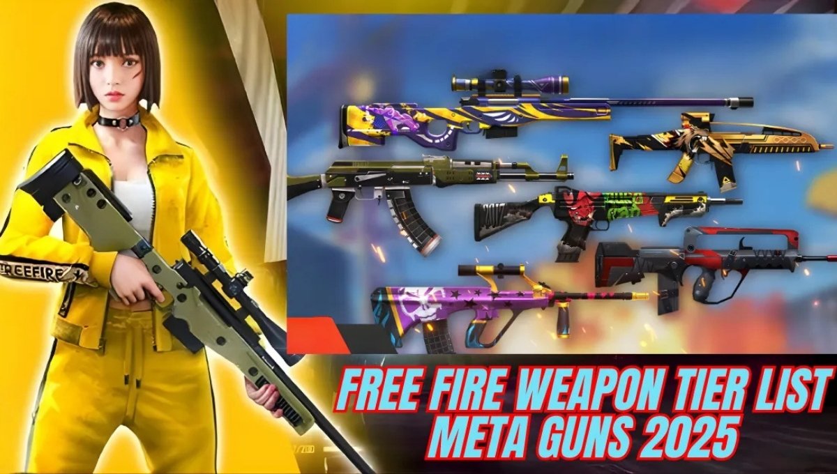Free Fire Weapon Tier List Meta Guns