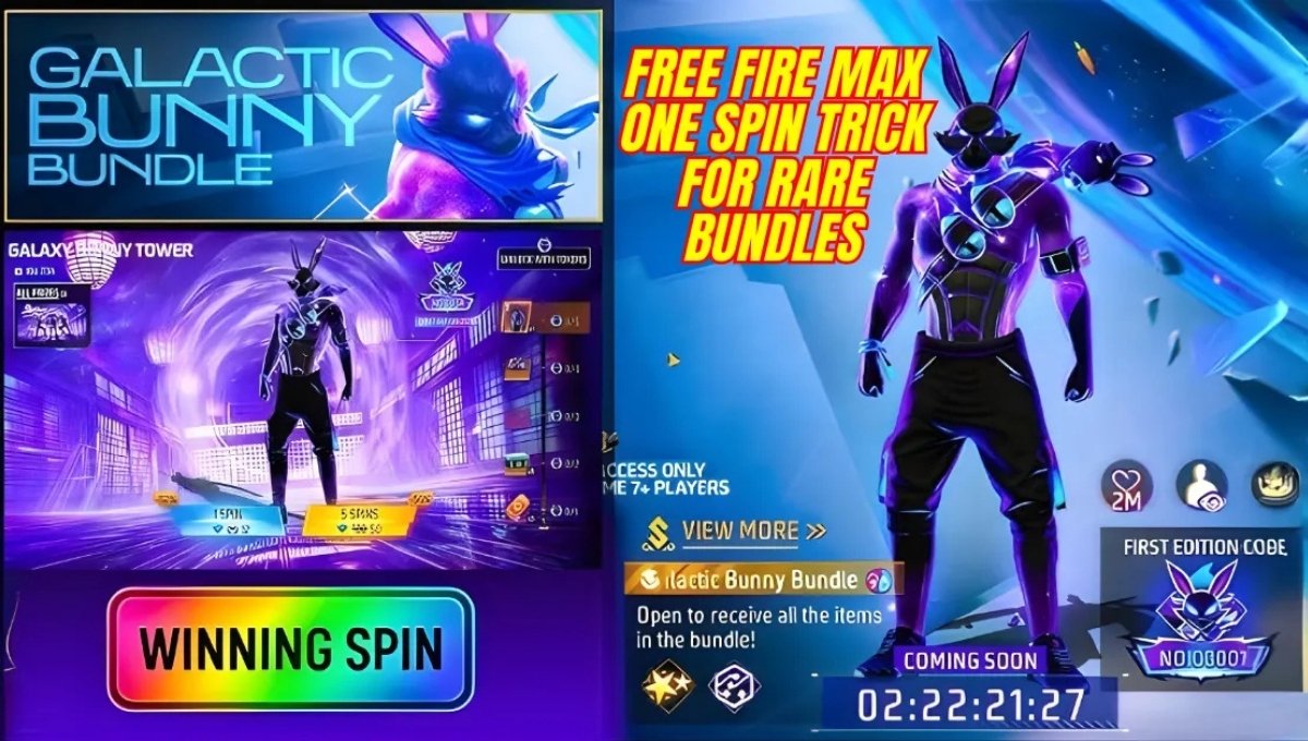 Free Fire Max One Spin Trick