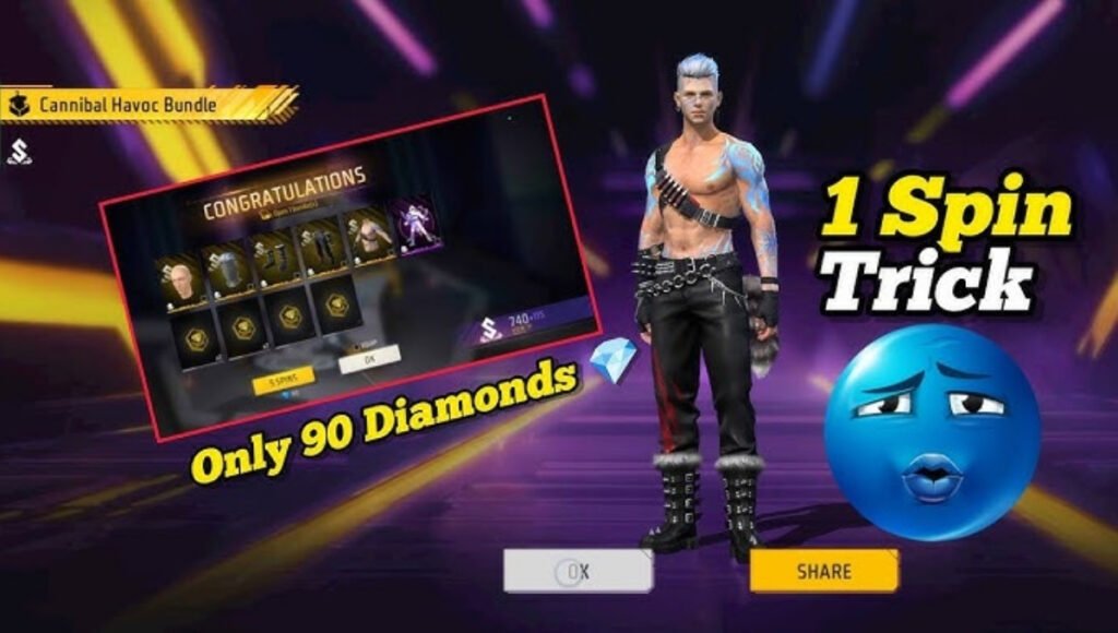 Free Fire Winter Ring Event 1 Spin Trick 2025