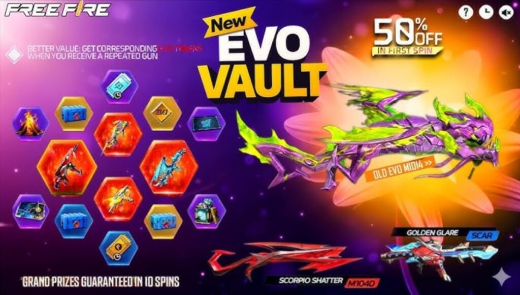 Evo M1014 Scorpion Shatter Return 2026 Confirmed: Free Fire Evo Vault February Leaks 2 Evo M1014 Scorpion Shatter Return